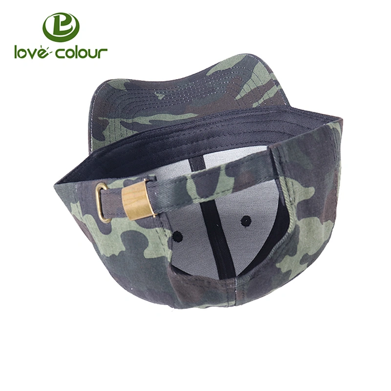 Professional custom printing camouflage baseball hat caps