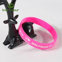 Custom Silicone Wristbands Rubber Band Assorted Colors Bracelets