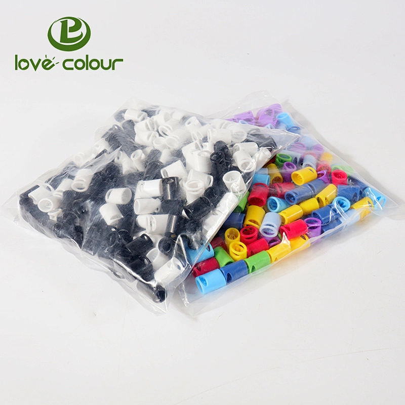 Plastic Sliding Tube Lock for Event Woven Wristbands