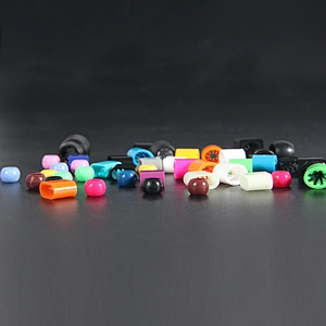 Cheap wholesale different color plastic slide wristband lock