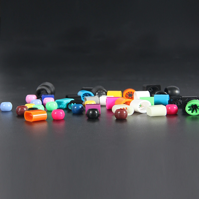 Cheap wholesale different color plastic slide wristband lock