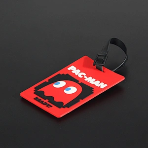 Custom soft rubber luggage name tags for travel wholesale