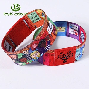 Top quality promotion new style elastic wrist bands for sport event