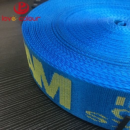 Custom heavy duty nylon webbing for car seat belts