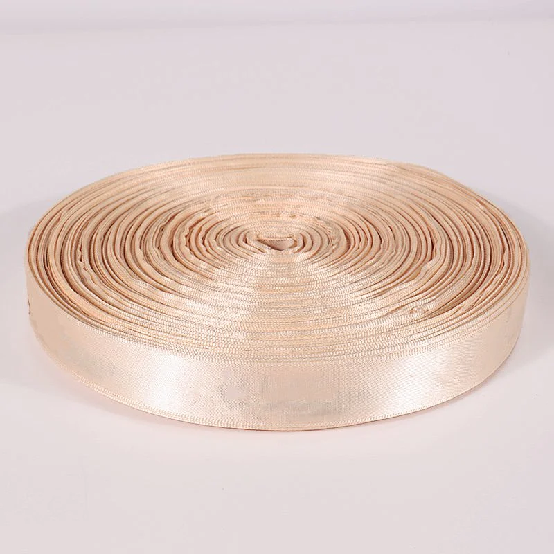 Custom Double Sided Satin Fabric Ribbon for Craft Gift Packaging
