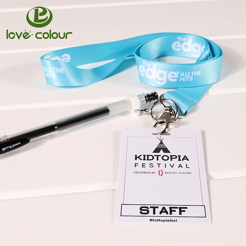 Custom Work ID Card Badge Holder Lanyard Rope On Sale