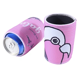 Promotional neoprene stubby cooler bulk insulated can sleeve