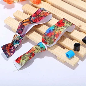 Custom Elastic Wrist Band / Decorative Elastic Hair Bands