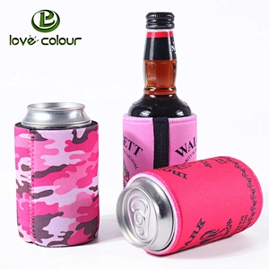 Personalized Custom Printed Neoprene Can Cooler Collapsible Coozies Wine Bottle Beer Stubby Can Coolers