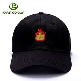 Custom Mens Plain Baseball Cap Cotton Black Fashion Unisex Adjustable Sport Flat Hats
