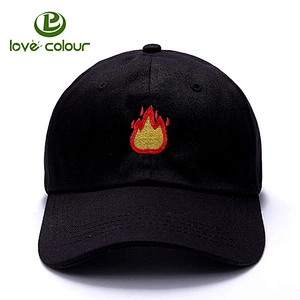 Custom Mens Plain Baseball Cap Cotton Black Fashion Unisex Adjustable Sport Flat Hats
