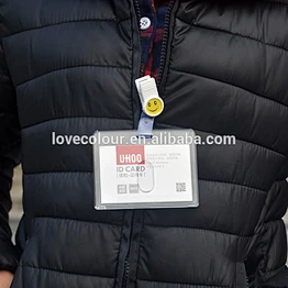 New product hard plastic ID card holders custom