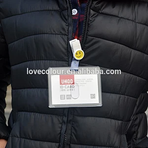 New product hard plastic ID card holders custom