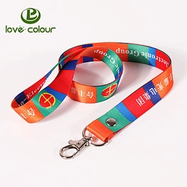Competitive Prices Hot Sale Sublimation Printed Polyester Lanyards With Customized logos