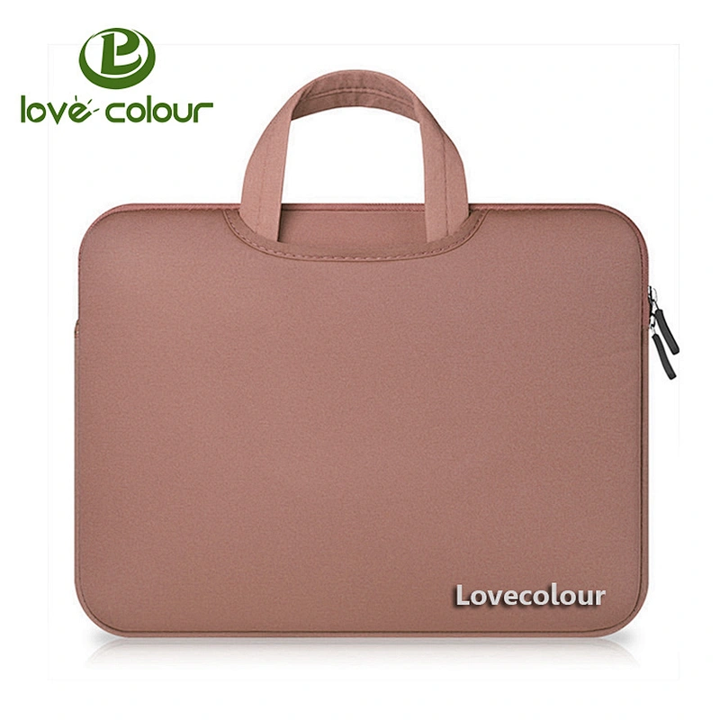 Custom Different Size Red Notebook Sleeve Case Cover Neoprene Laptop Bag