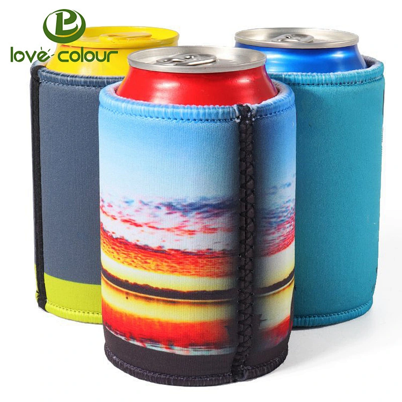 Factory custom thick neoprene foam can cooler for wholesale