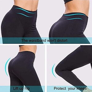 Athletic Quick Dry High Elastic Spandex Yoga Pants Wholesale