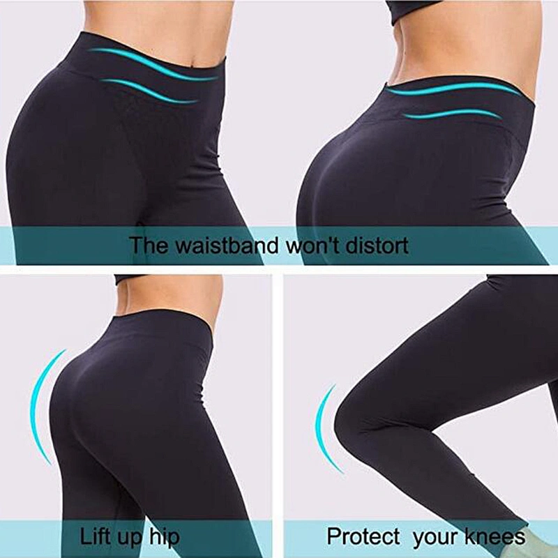Athletic Quick Dry High Elastic Spandex Yoga Pants Wholesale