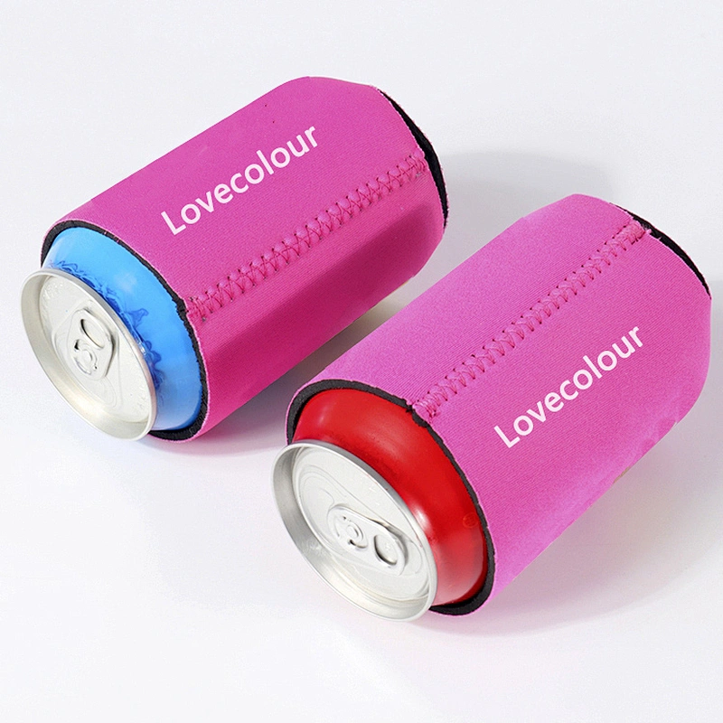 Custom Neoprene Stubby Beer Bottle Can Cooler Holders Folding Collapsible Insulated Coozies Holder Sleeve