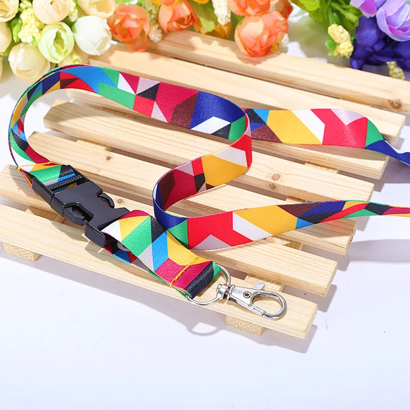 Fashional polyester custom lanyard string design
