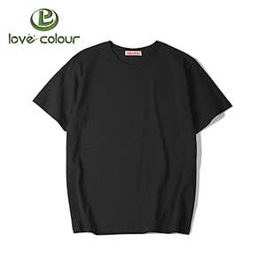 Factory Custom Grey Cotton/ Polyester T Shirt With Printing Your Own Logo Blank Men T-Shirt