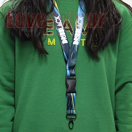 Festival Items Custom Polyester Printing Lanyard Strap With Logo