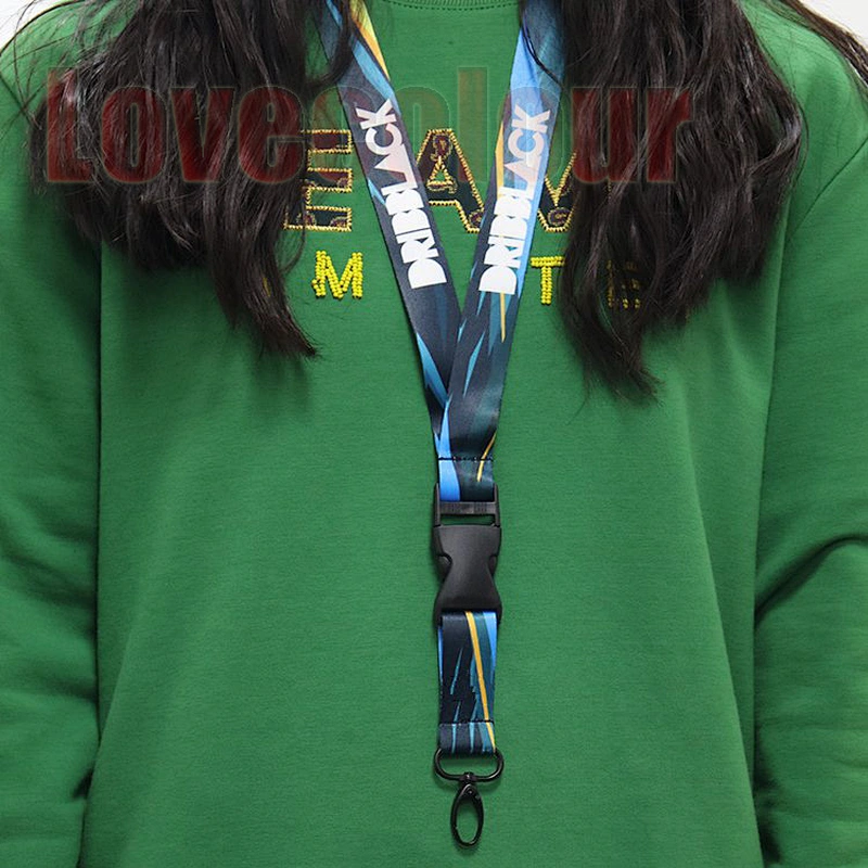 Festival Items Custom Polyester Printing Lanyard Strap With Logo