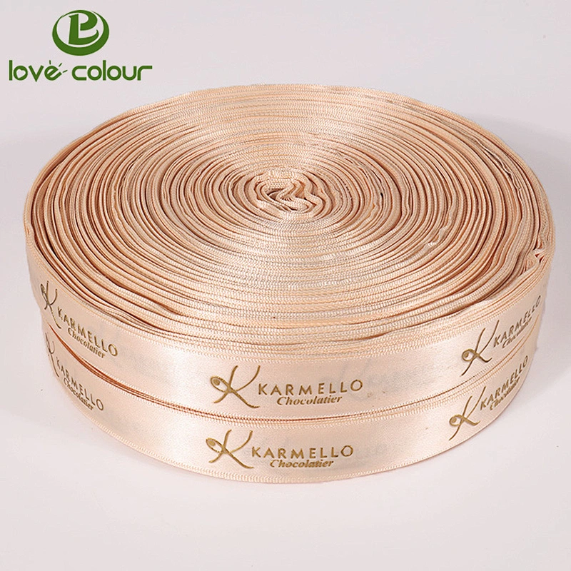 Guangzhou customize 4 inch polyester satin ribbon