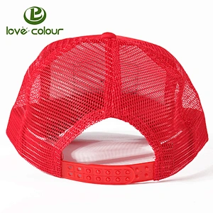 100% cotton plain custom promotional mesh cap with your logo