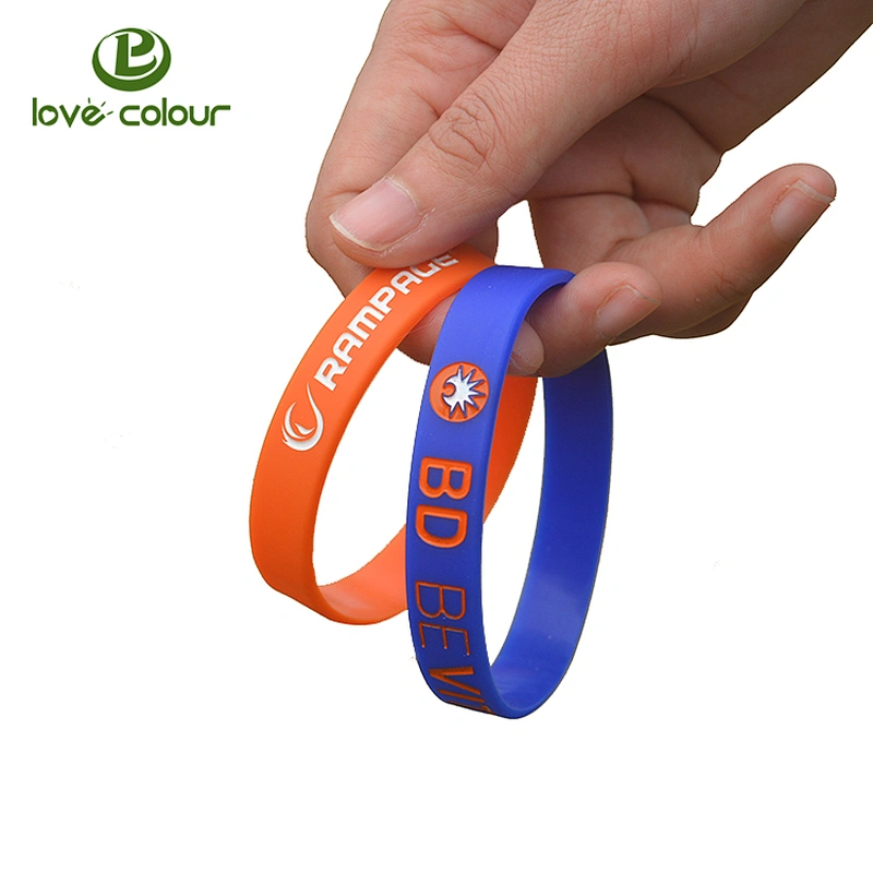 Factory special design religion silicone custom printed wristband