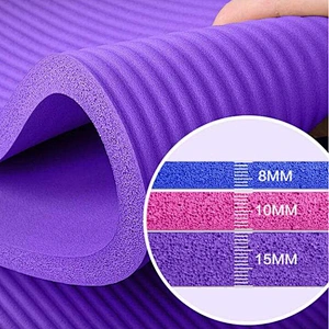 Factory Custom Gymnastics Equipment Gym Exercise Custom Print Logo Eco Friendly TPE Yoga Mat