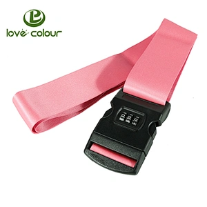Factory Custom Travel Luggage Belt Strap with Logo