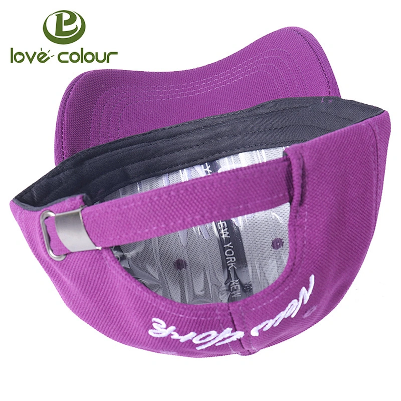 Unisex Men Women Purple Adjustable Baseball Cap Stretch Fit Hat