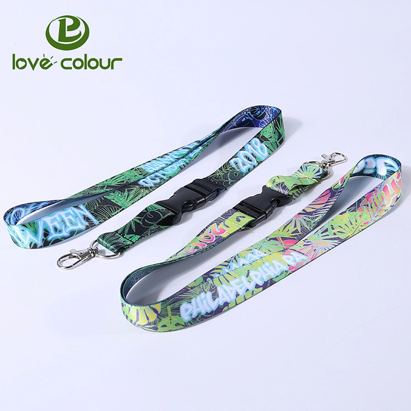 Promotional gift custom fancy company logo lanyard for meeting