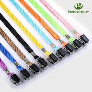 Promotional gift polyester sublimation printing stretch lanyard wholesale