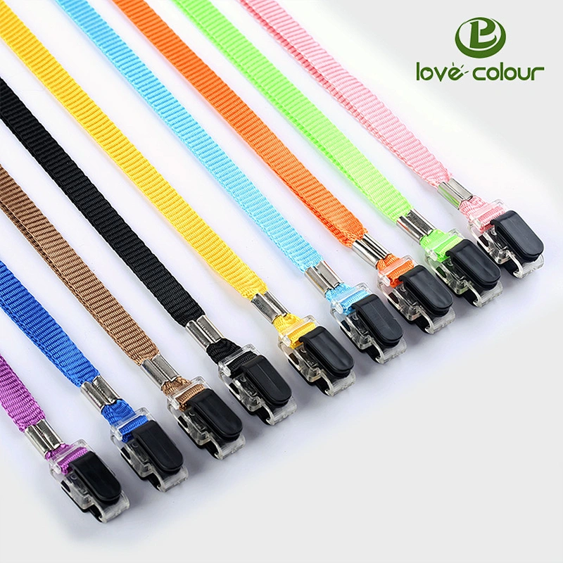 Promotional gift polyester sublimation printing stretch lanyard wholesale