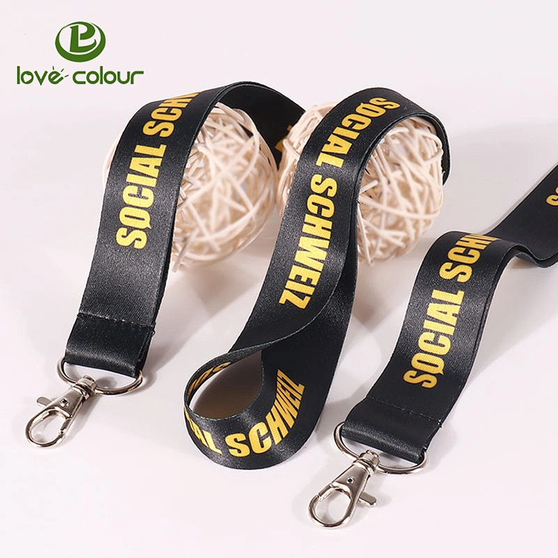 Custom Polyester Strap School Lanyard 3/4