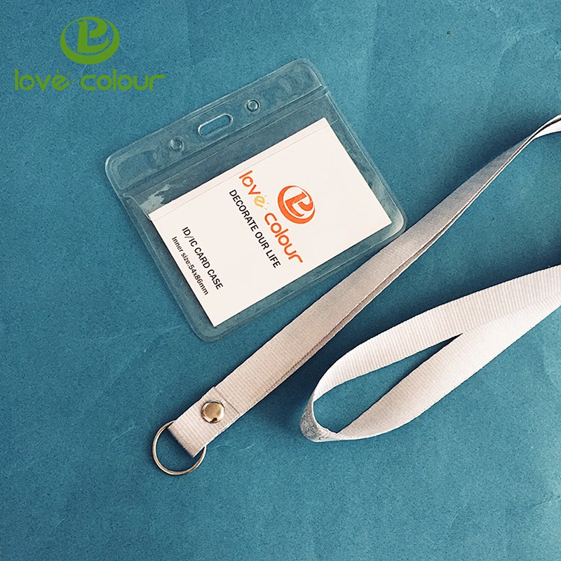 Hot sale waterproof card holder in transparent pvc material