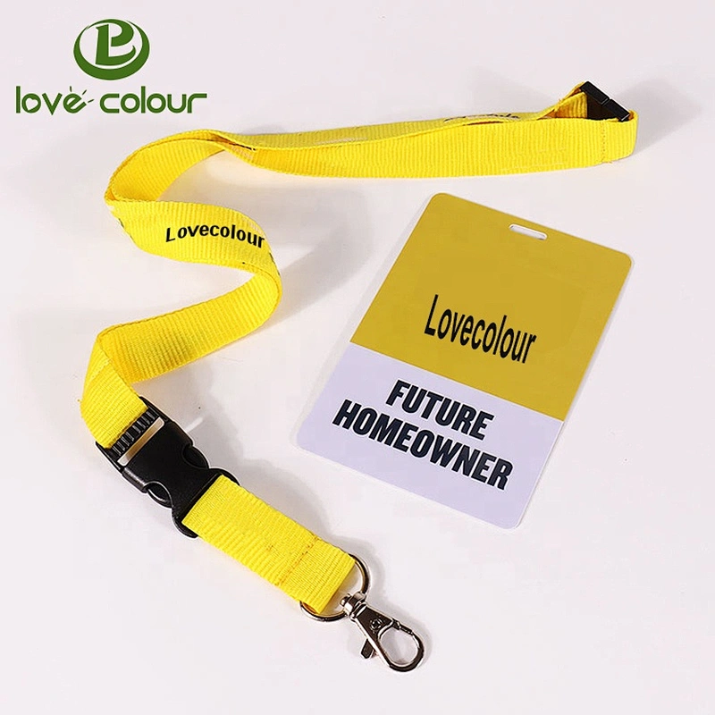 Polyester custom girly lanyards for festival christmas event