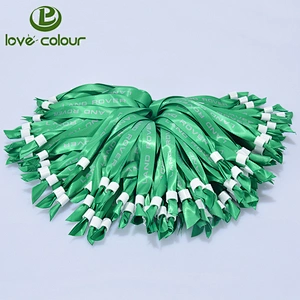 Popular custom christmas festival fabric wristband with one way sliding lock