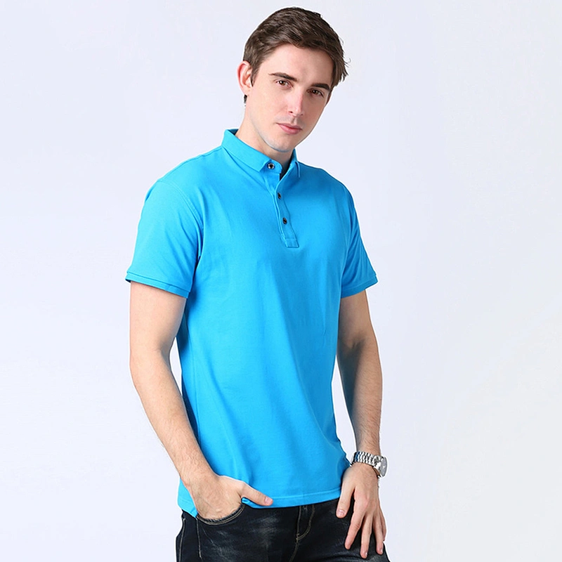 Promotional Cotton Polyester Men Polo T Shirts