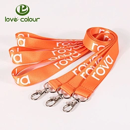 Custom Dye Sublimation Colorful Lanyards Strap For Promotion