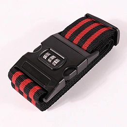 Travel Luggage Suitcase Strap Baggage Backpack Belt with Coded Lock