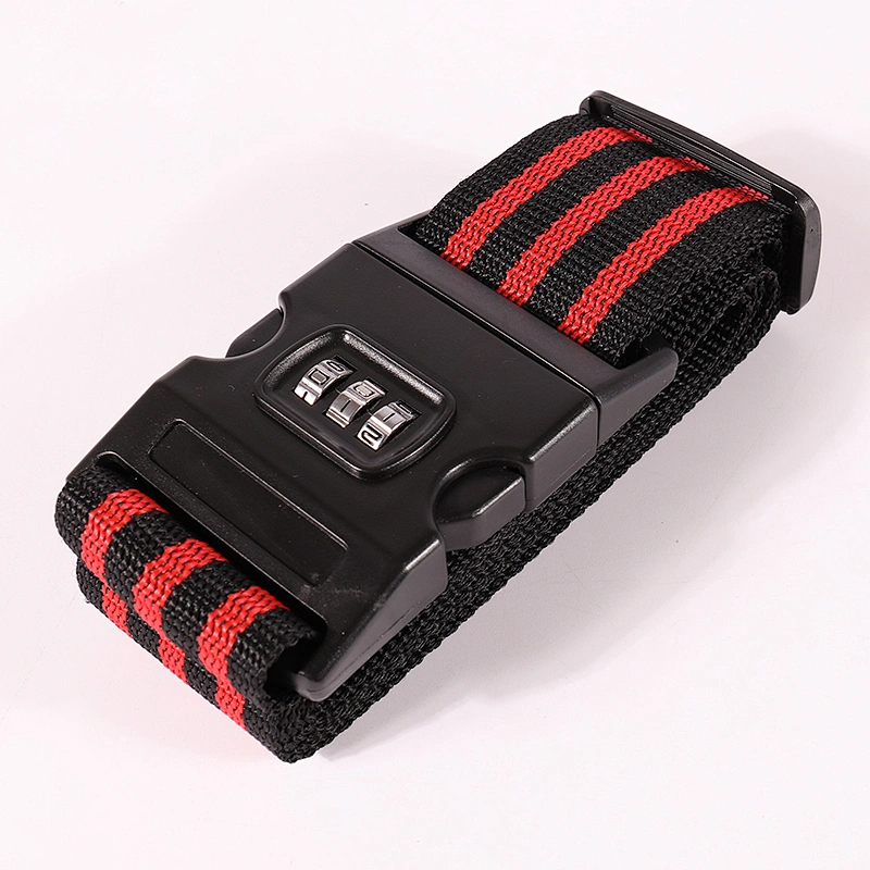 Travel Luggage Suitcase Strap Baggage Backpack Belt with Coded Lock