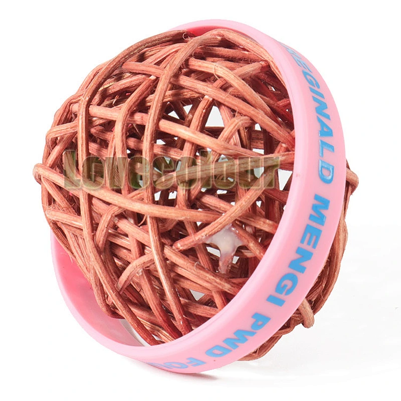 Customized high quality personalise silicone wristband with low price