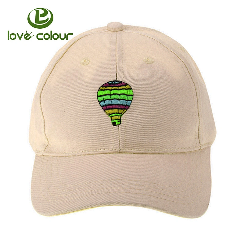 Custom Personalised Black Classic Cotton Embroidery Baseball Cap For Sport