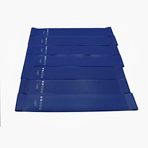 Wholesale Different Level Natural Latex Resistance Bands With Bag Yoga Elastic Stretch Band Fitness Resistance Band