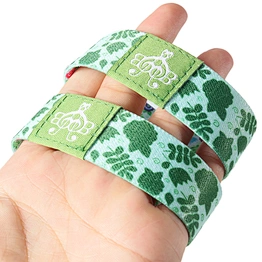 Custom Logo Printed RFID Elastic Wristbands Polyester Adjustable NFC Wrist bands