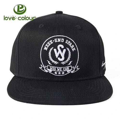 Professional factory custom cotton snapback cap bulk