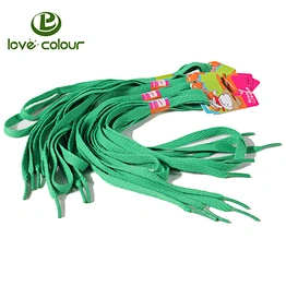 Fashion Eco-friendly Polyester Flat Sports Shoelaces
